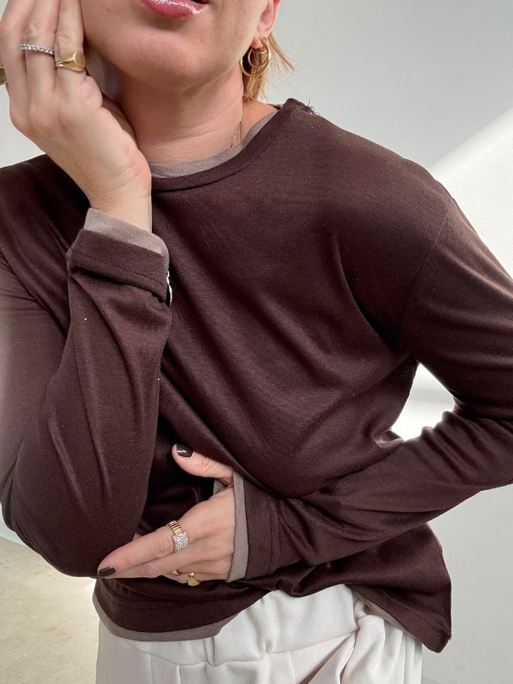 T-SHIRT BICOLORE STAR MORO/TAUPE;T-SHIRT BICOLORE STAR MORO/TAUPE;T-SHIRT BICOLORE STAR MORO/TAUPE;T-SHIRT BICOLORE STAR MORO/TAUPE;T-SHIRT BICOLORE STAR MORO/TAUPE;T-SHIRT BICOLORE STAR MORO/TAUPE;T-SHIRT BICOLORE STAR MORO/TAUPE