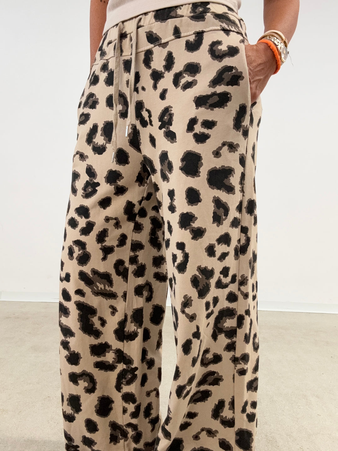 PANTA JOGGER PALAZZO MACU LIGHTBEIGE