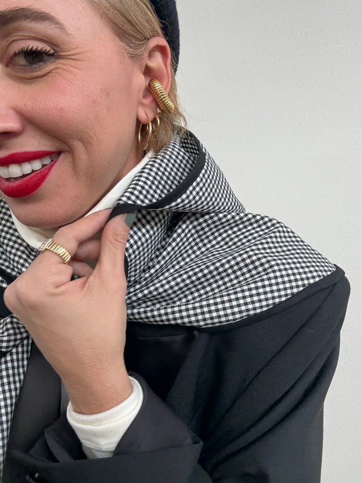 FOULARD CAPPUCCIO VICHY NERO;FOULARD CAPPUCCIO VICHY NERO;FOULARD CAPPUCCIO VICHY NERO;FOULARD CAPPUCCIO VICHY NERO;FOULARD CAPPUCCIO VICHY NERO;FOULARD CAPPUCCIO VICHY NERO
