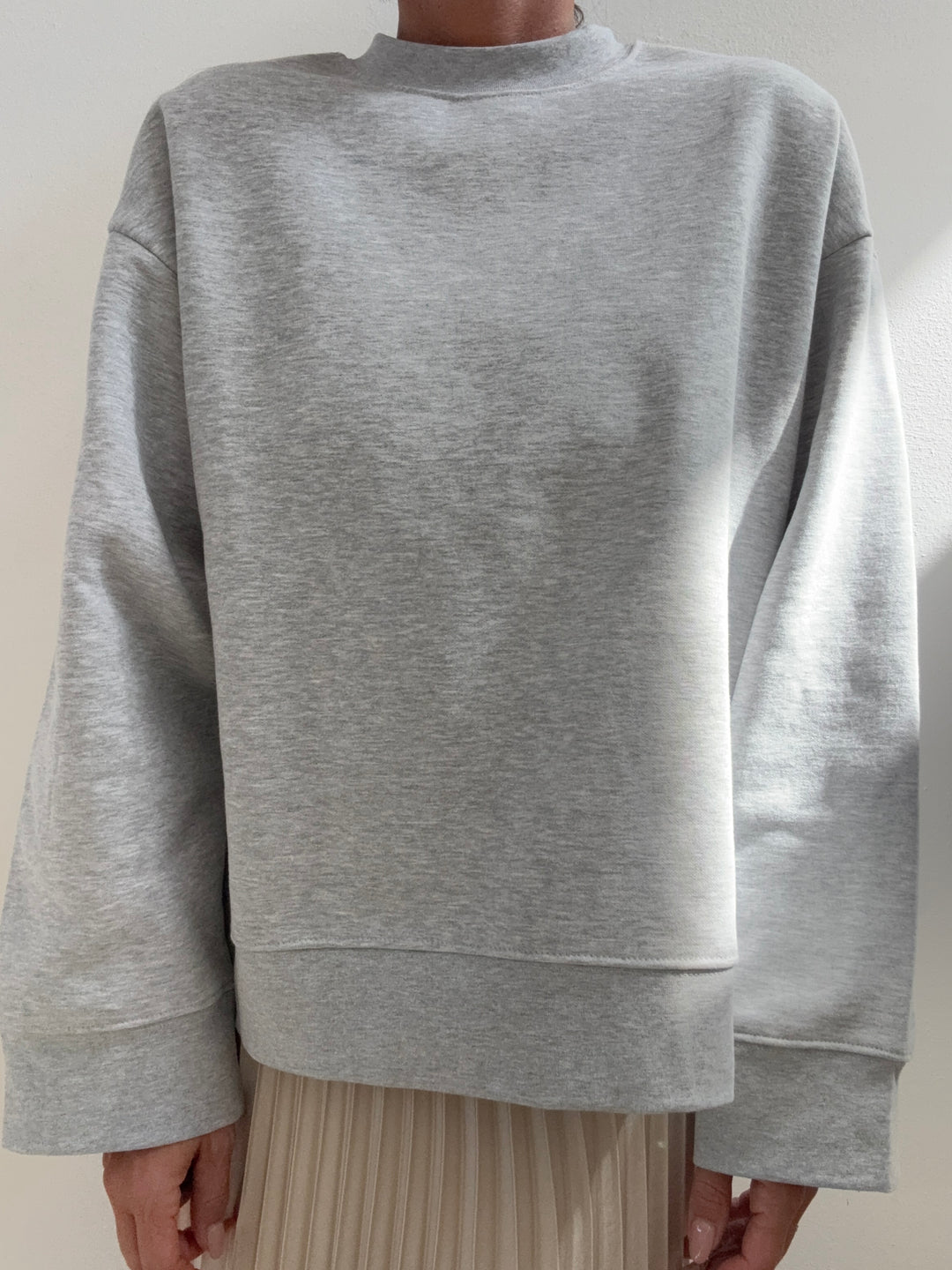 FELPA SOPHIA GRIGIO MÉLANGE
