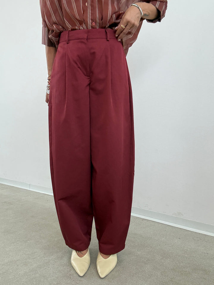 PANTALONE TAYLOR ROSSO SCURO