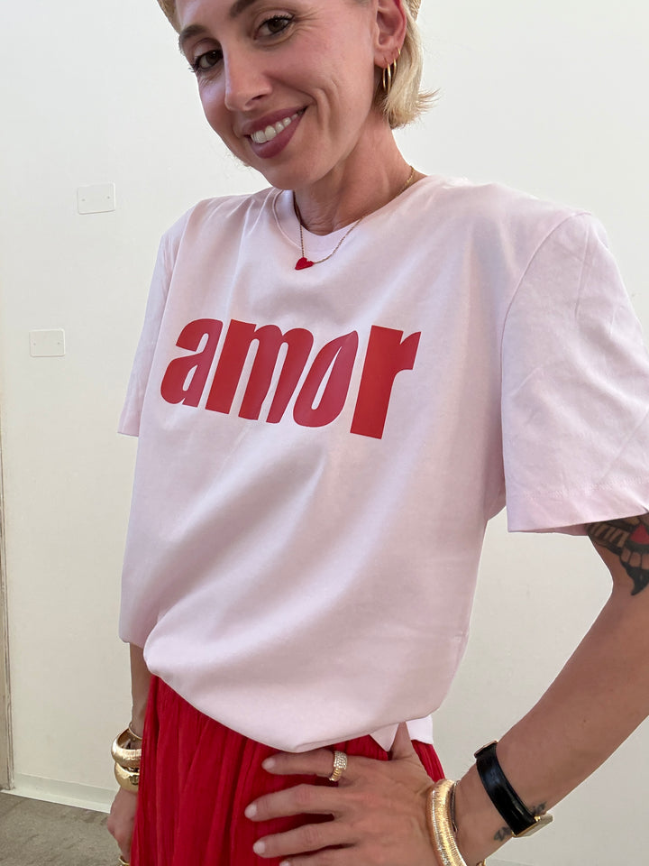 TSHIRT ROSA AMOUR