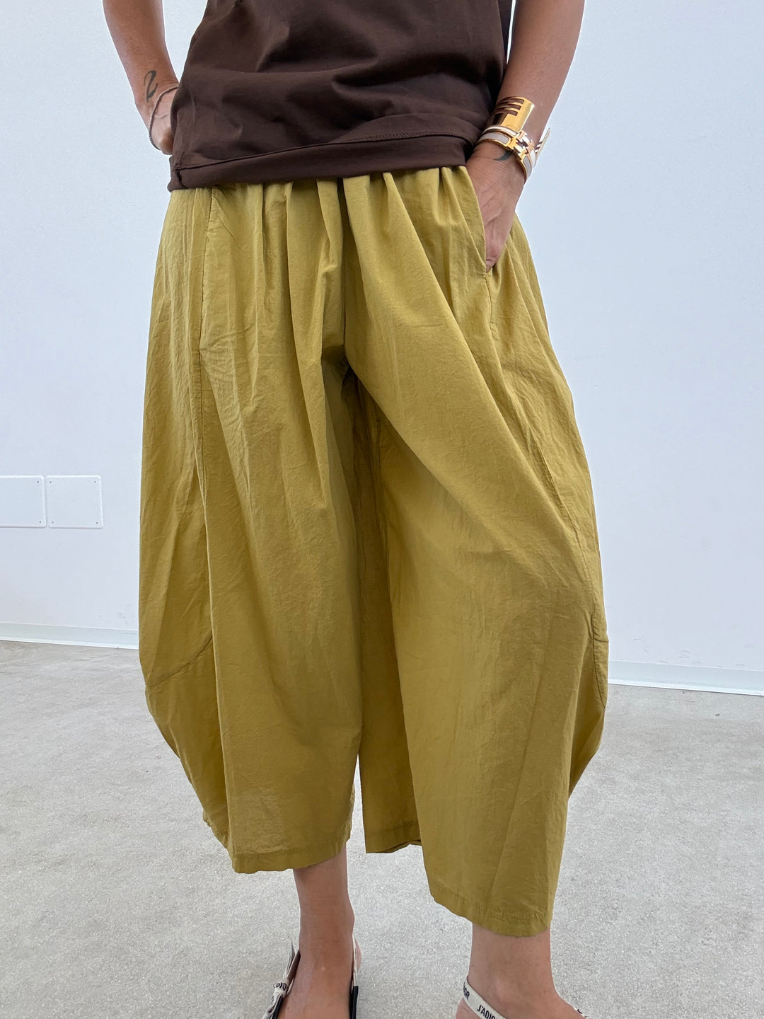 PANTA LORETTA BALLON OLIO