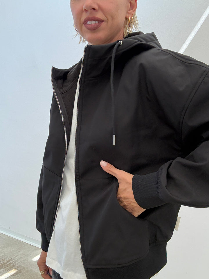 GIUBBINO SOFTSHELL NERO