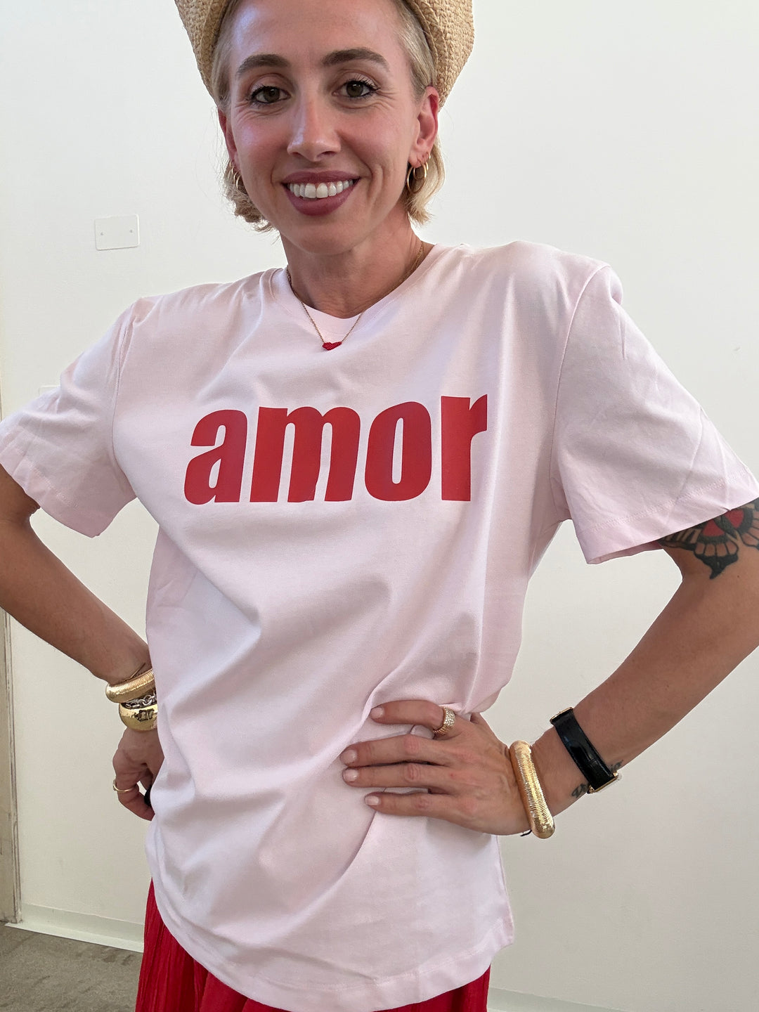 TSHIRT ROSA AMOUR
