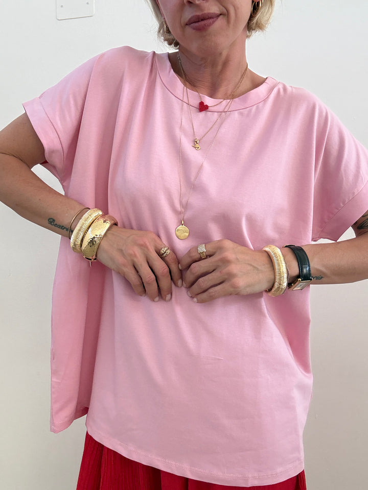 TSHIRT TRACY BASIC PINK