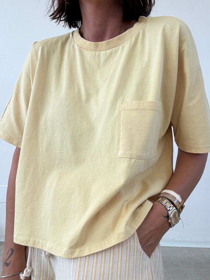 TSHIRT SCATOLA COTTON BANANA