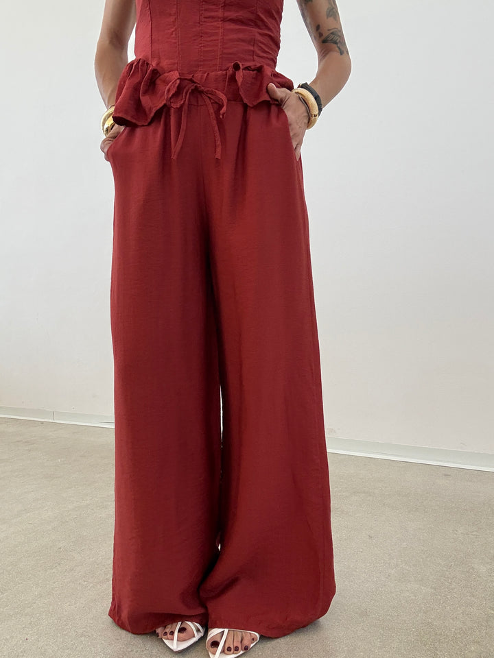 SET POLINA ROSSO COCCIO