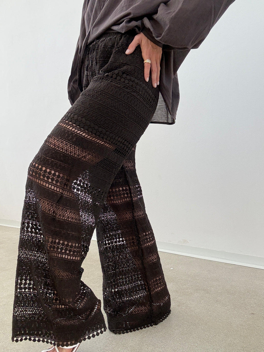 PANTALONE CROCHET MORO