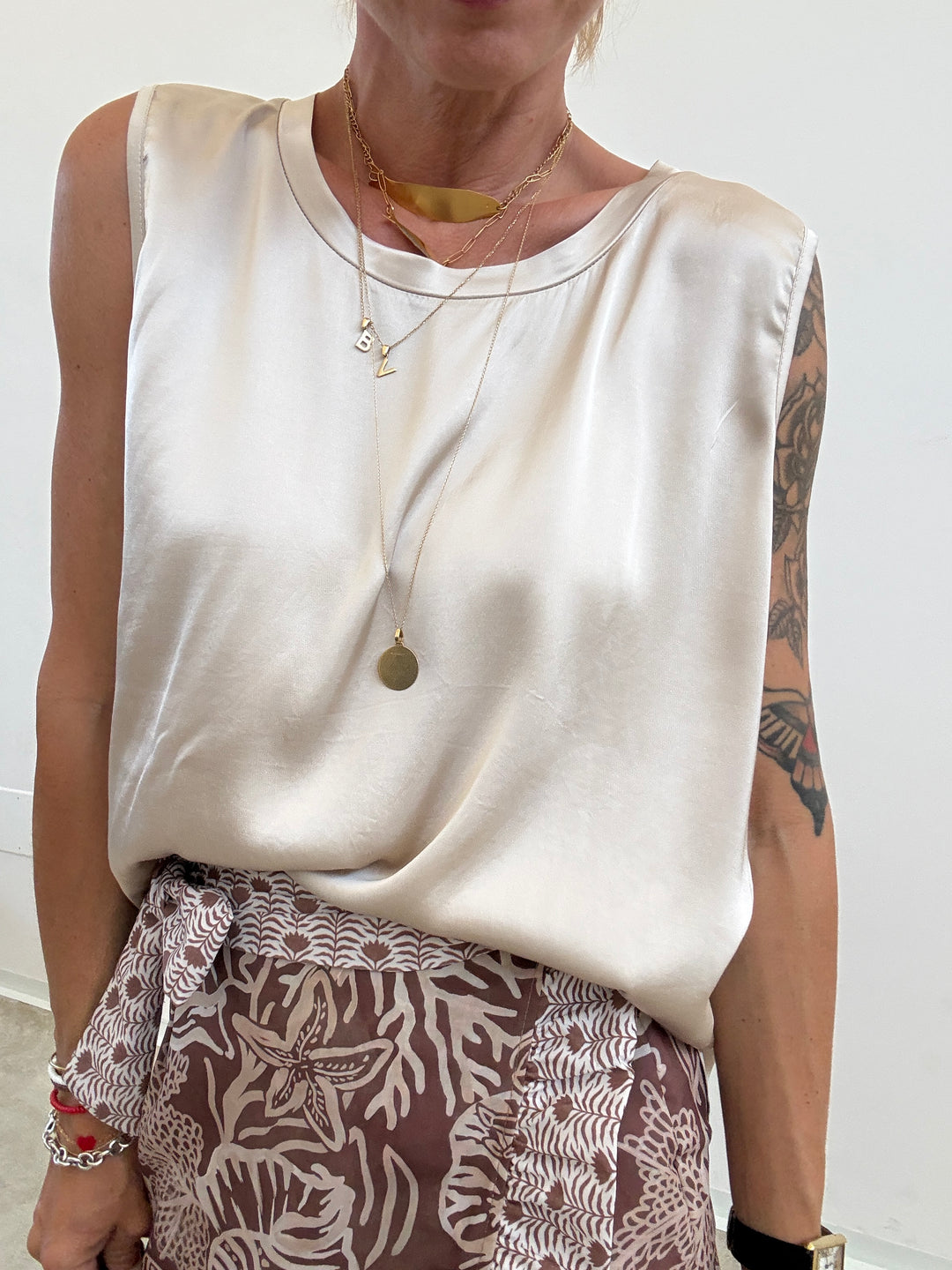 CANOTTA SATIN LIGHTBEIGE