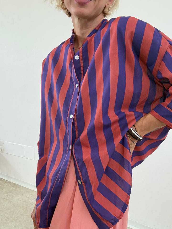 CAMICIA HELEN VIOLA OLD ROSE