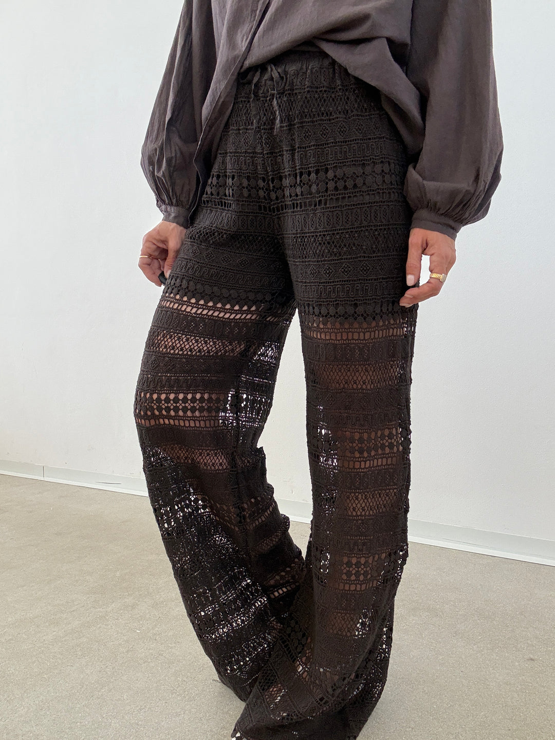 PANTALONE CROCHET MORO