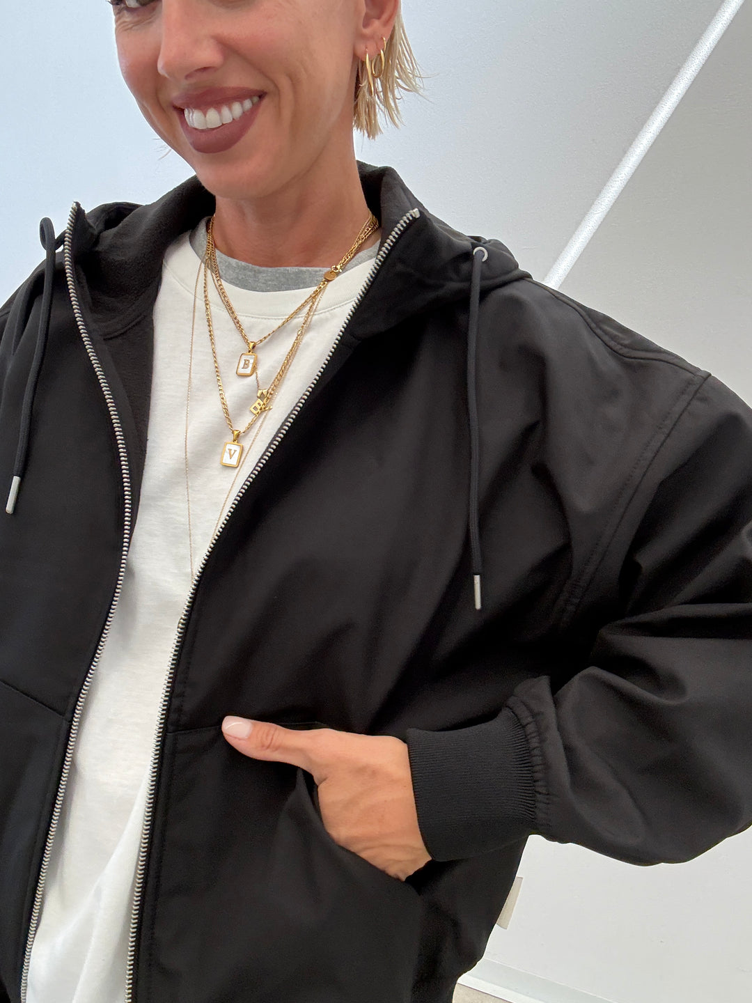 GIUBBINO SOFTSHELL NERO