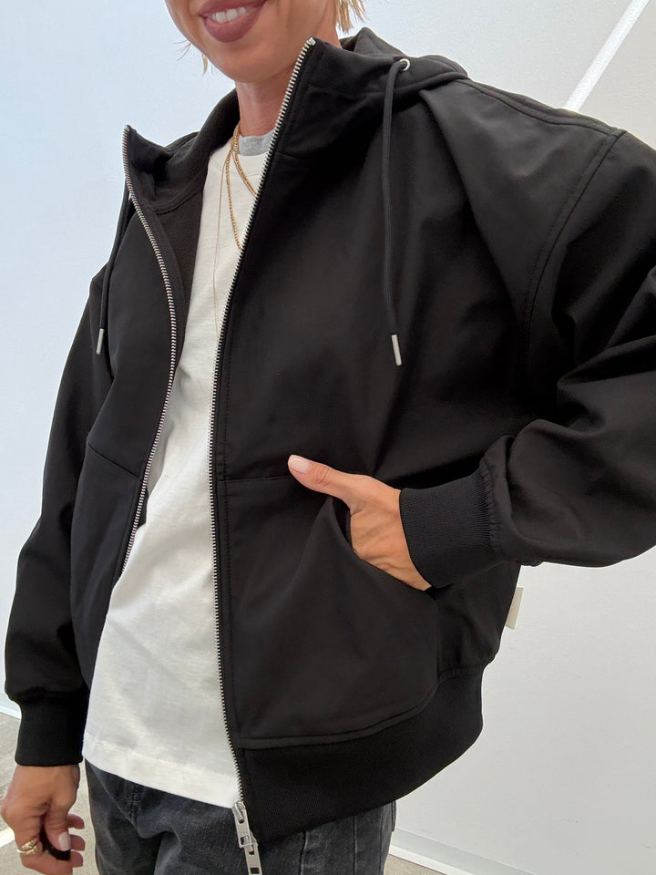 GIUBBINO SOFTSHELL NERO