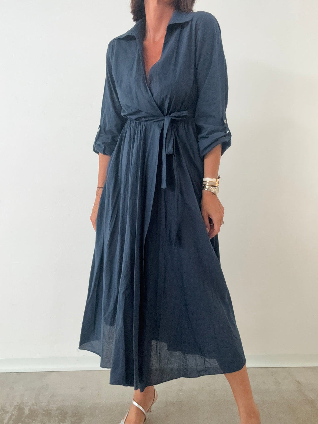 CHEMISIER PORTAFOGLIO BLU NAVY