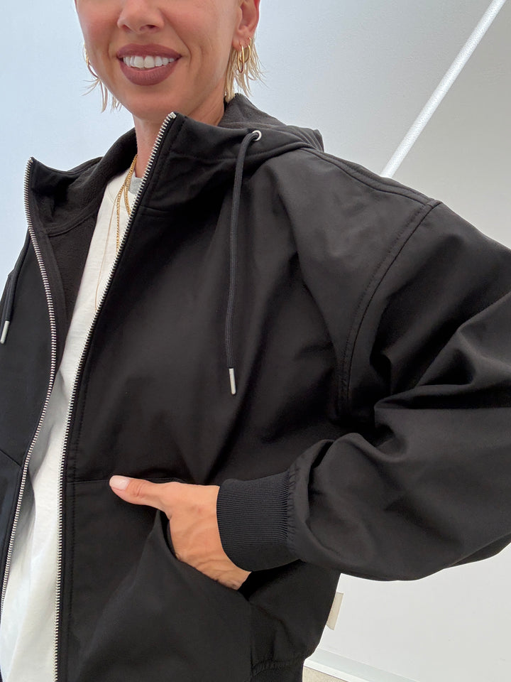 GIUBBINO SOFTSHELL NERO