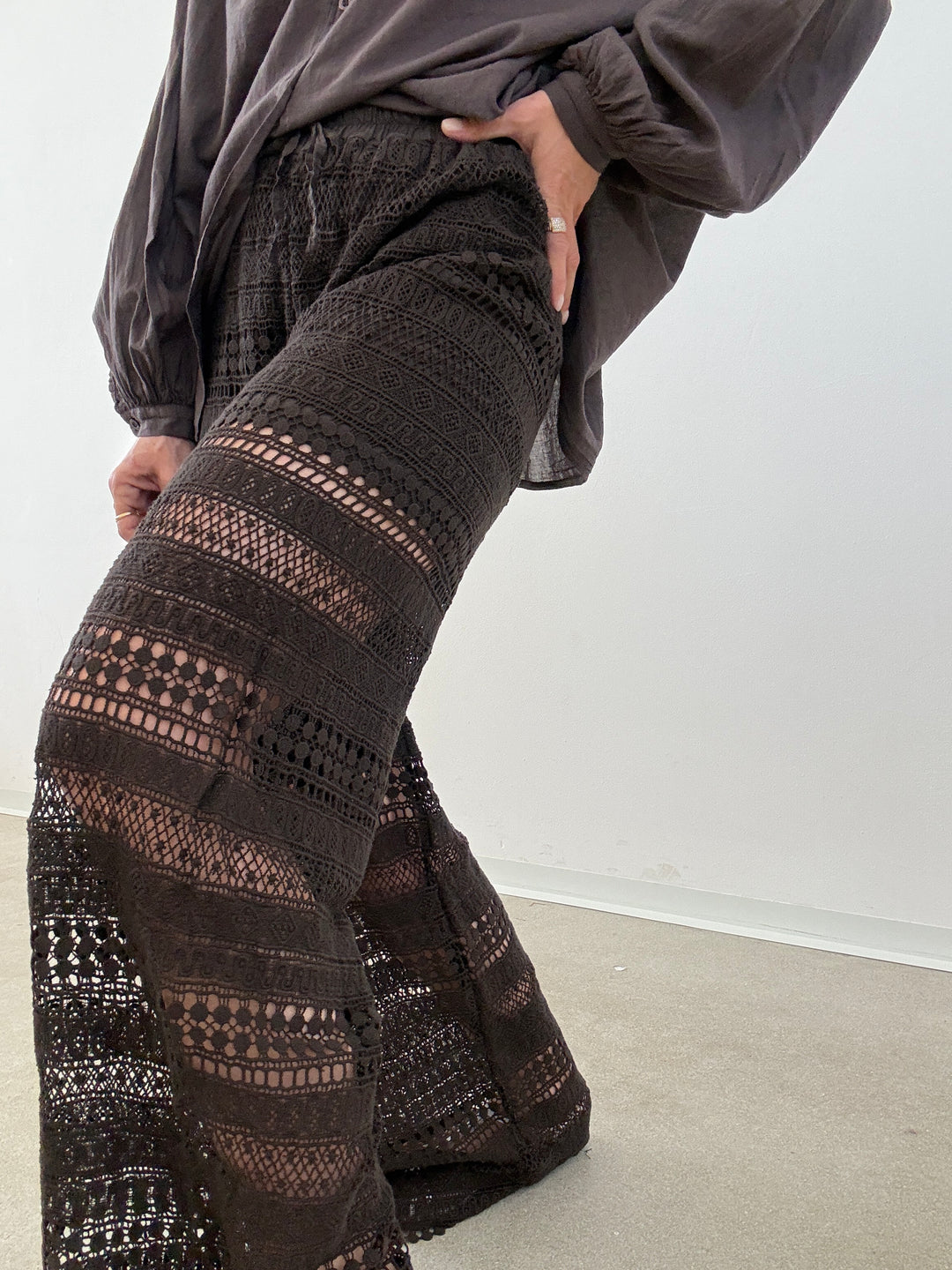 PANTALONE CROCHET MORO