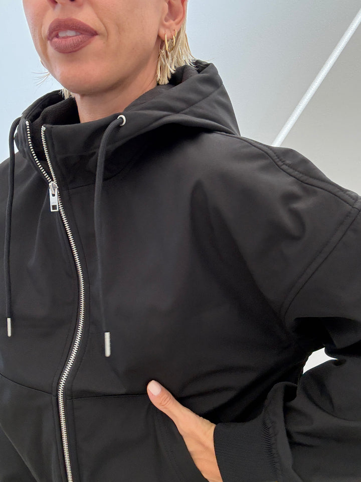 GIUBBINO SOFTSHELL NERO