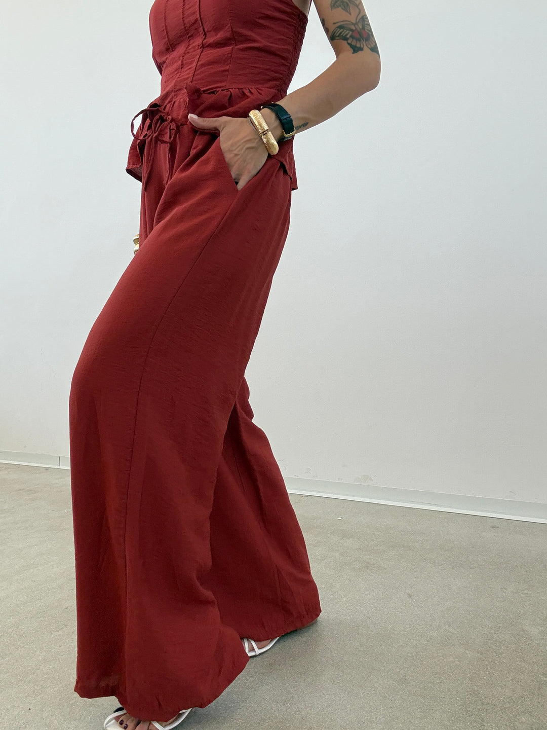 SET POLINA ROSSO COCCIO