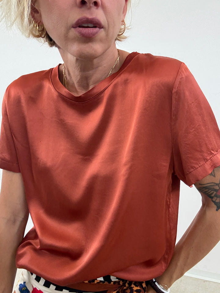 TSHIRT BETTA SATIN ARAGOSTA