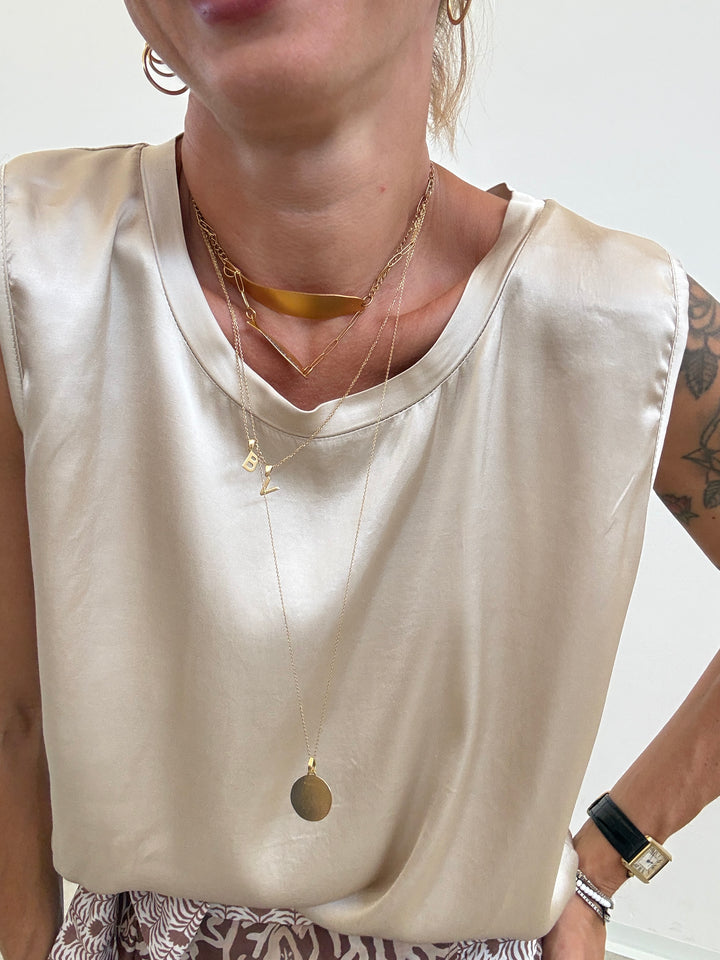 CANOTTA SATIN LIGHTBEIGE