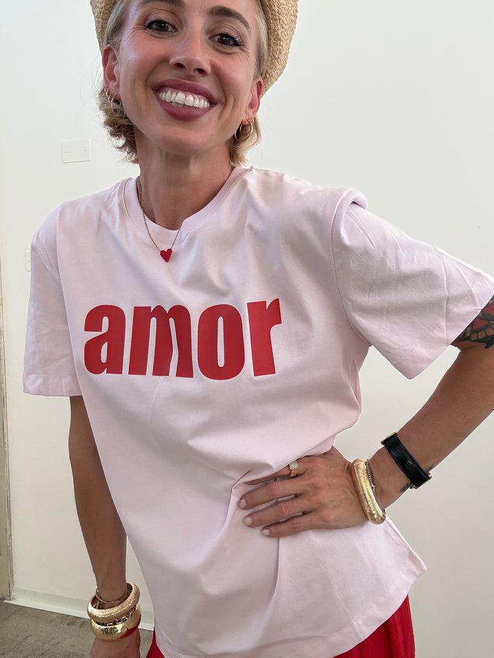 TSHIRT ROSA AMOUR