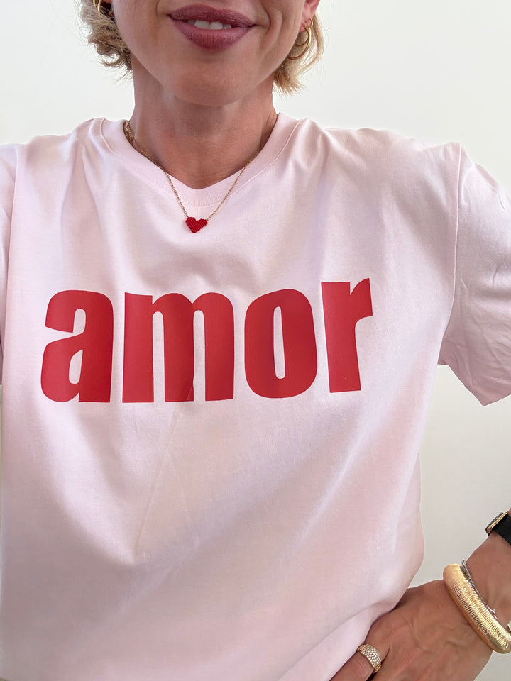 TSHIRT ROSA AMOUR