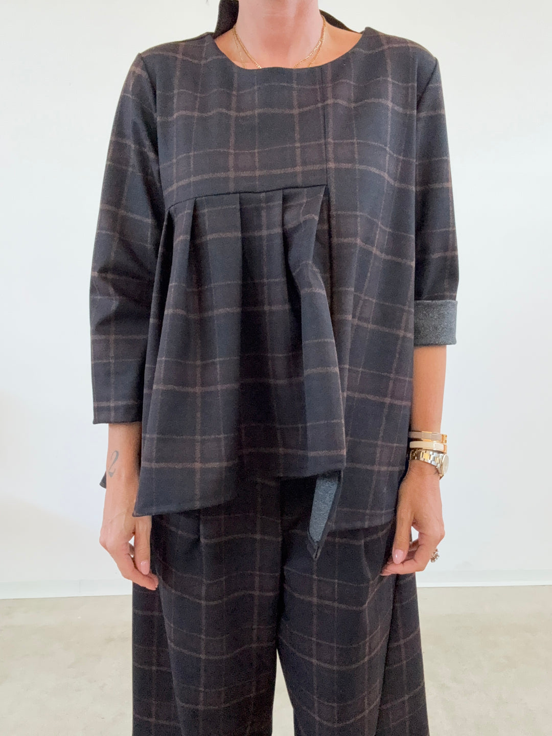 SET LORELLA CHECK MORO