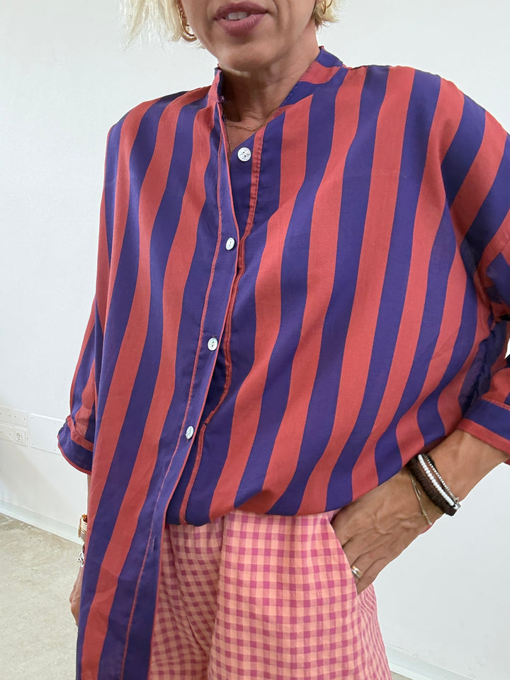 CAMICIA HELEN VIOLA OLD ROSE