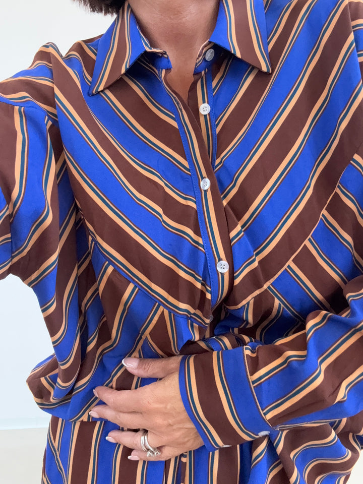 CAMICIA RIGHE MIX MORO