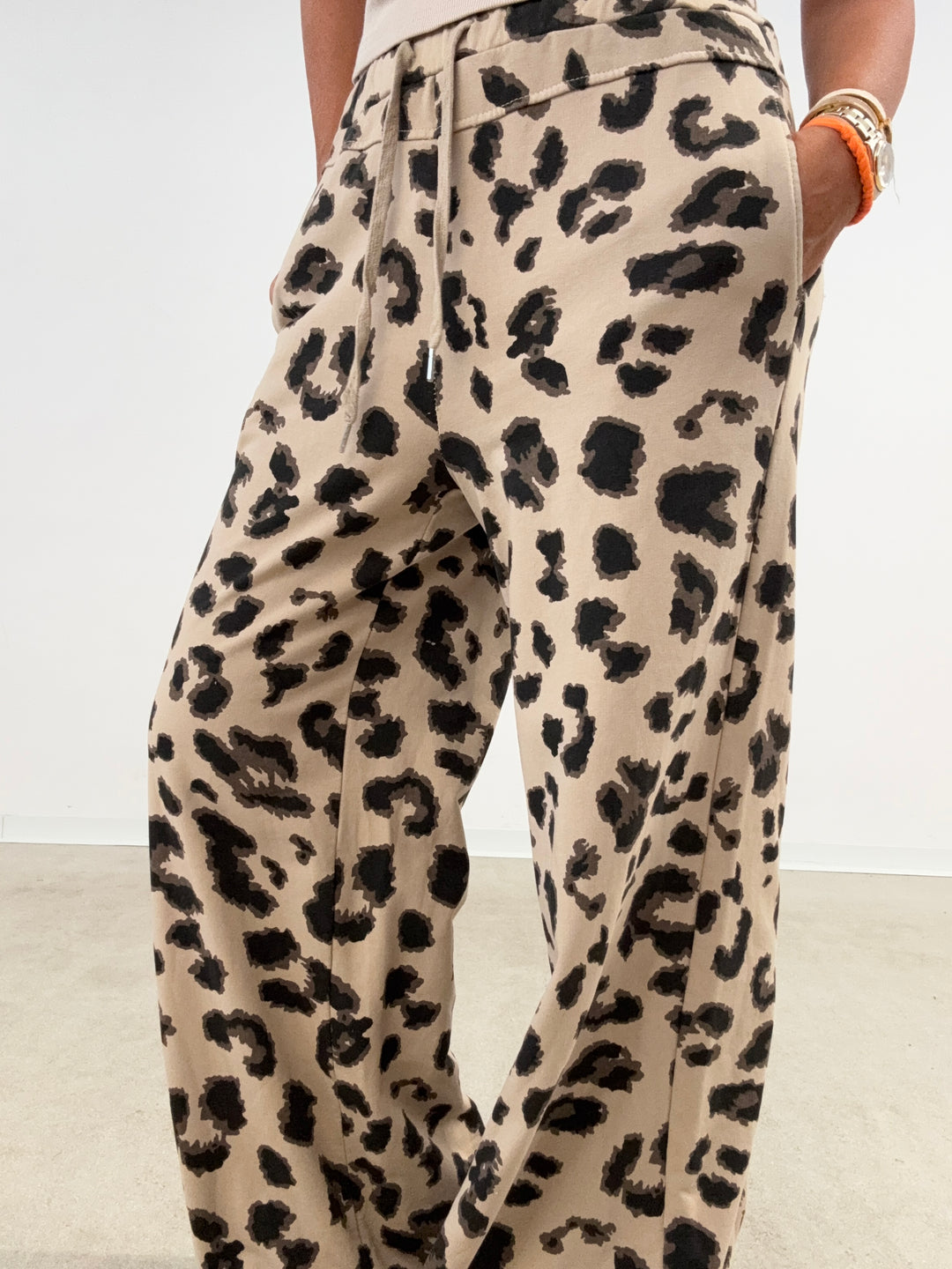 PANTA JOGGER PALAZZO MACU LIGHTBEIGE