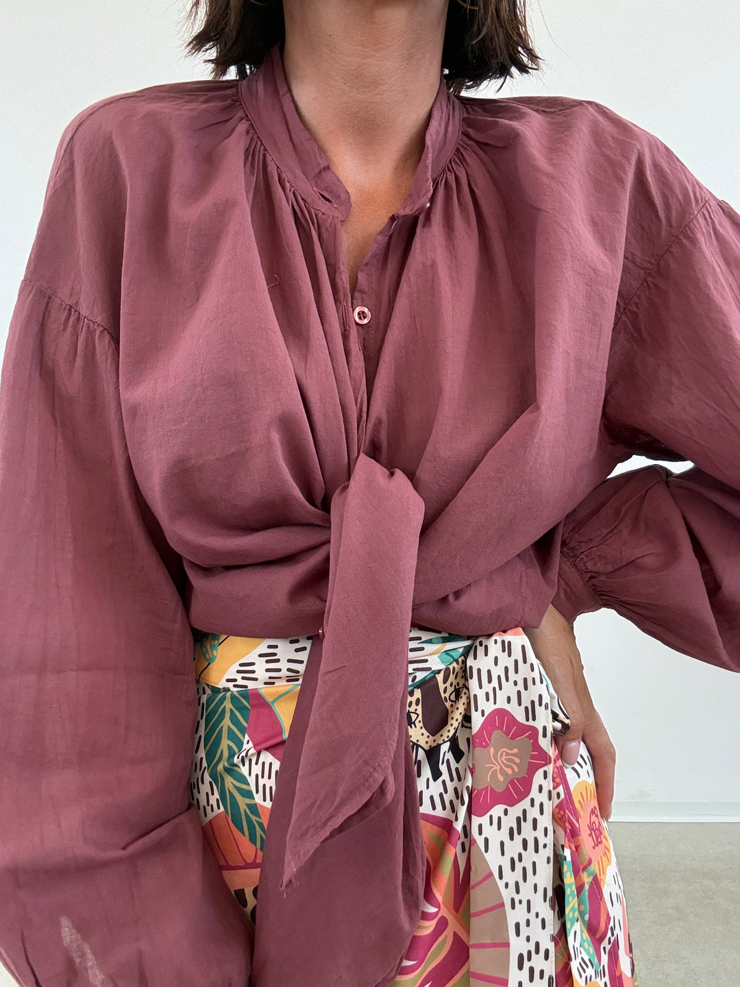 CAMICIA MUSSOLA CIPOLLA