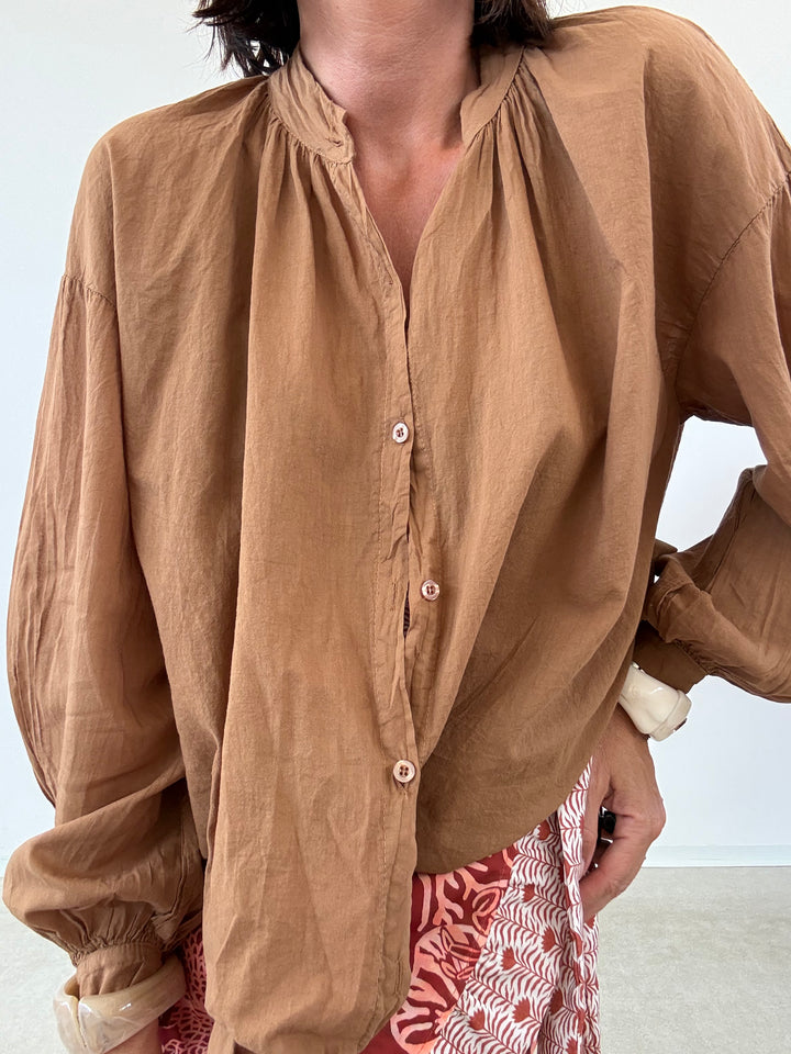 CAMICIA MUSSOLA BISCOTTO