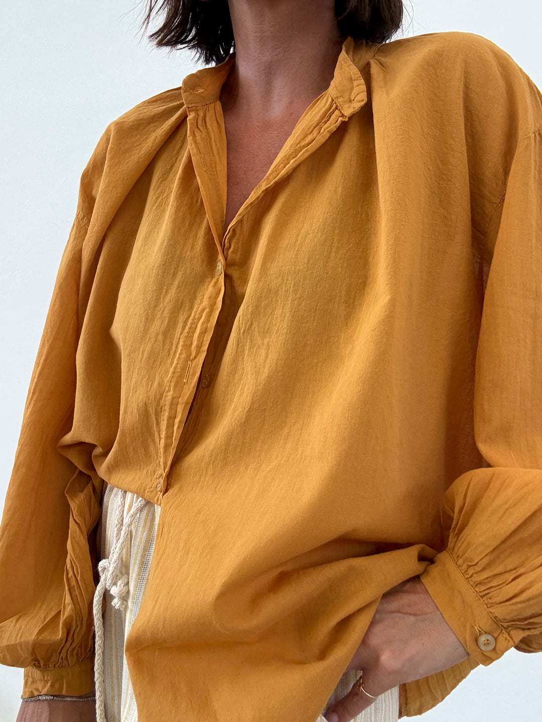 CAMICIA MUSSOLA OCRA
