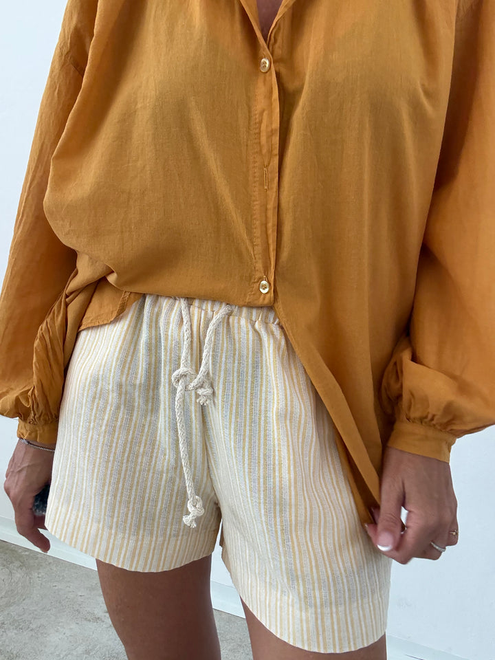 SHORTS RIGA GIALLO AVORIO