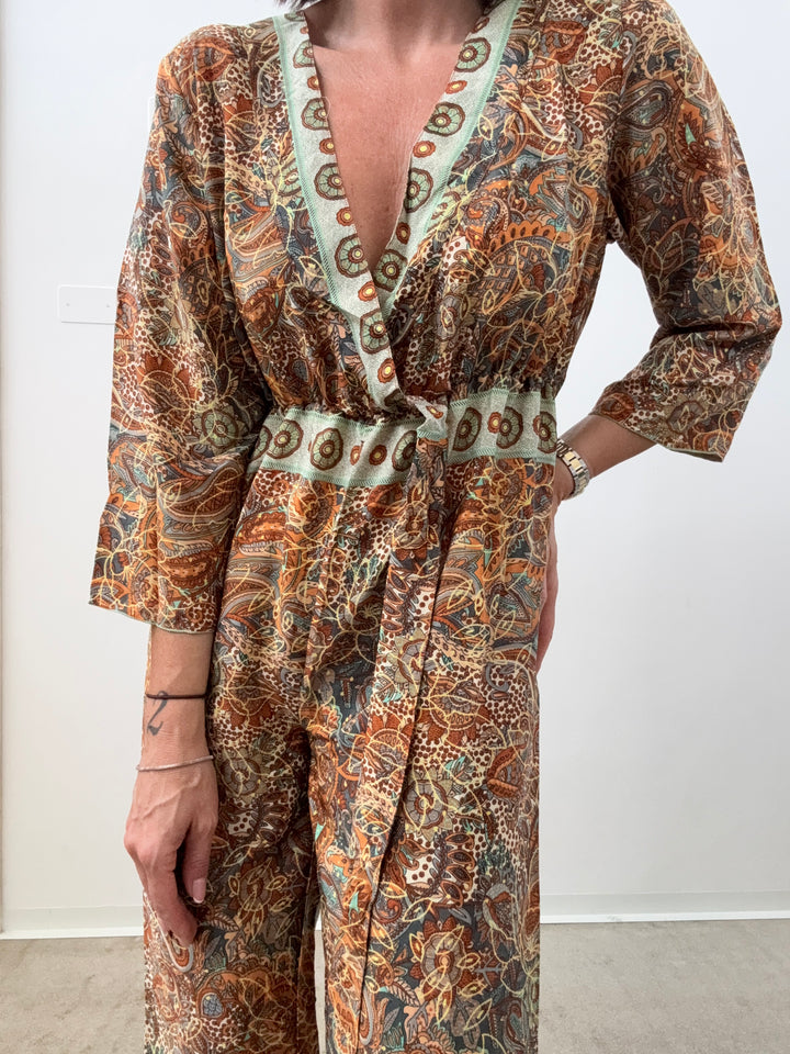 JUMPSUIT DELHI ALBICOCCA/TIFFANY