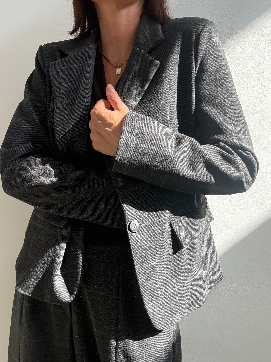 GIACCA DORIS SALE E PEPE GRIGIO
