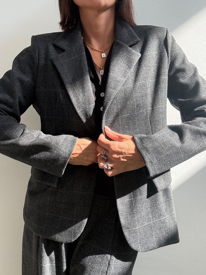 GIACCA DORIS SALE E PEPE GRIGIO