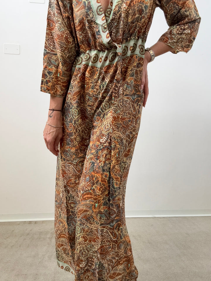 JUMPSUIT DELHI ALBICOCCA/TIFFANY