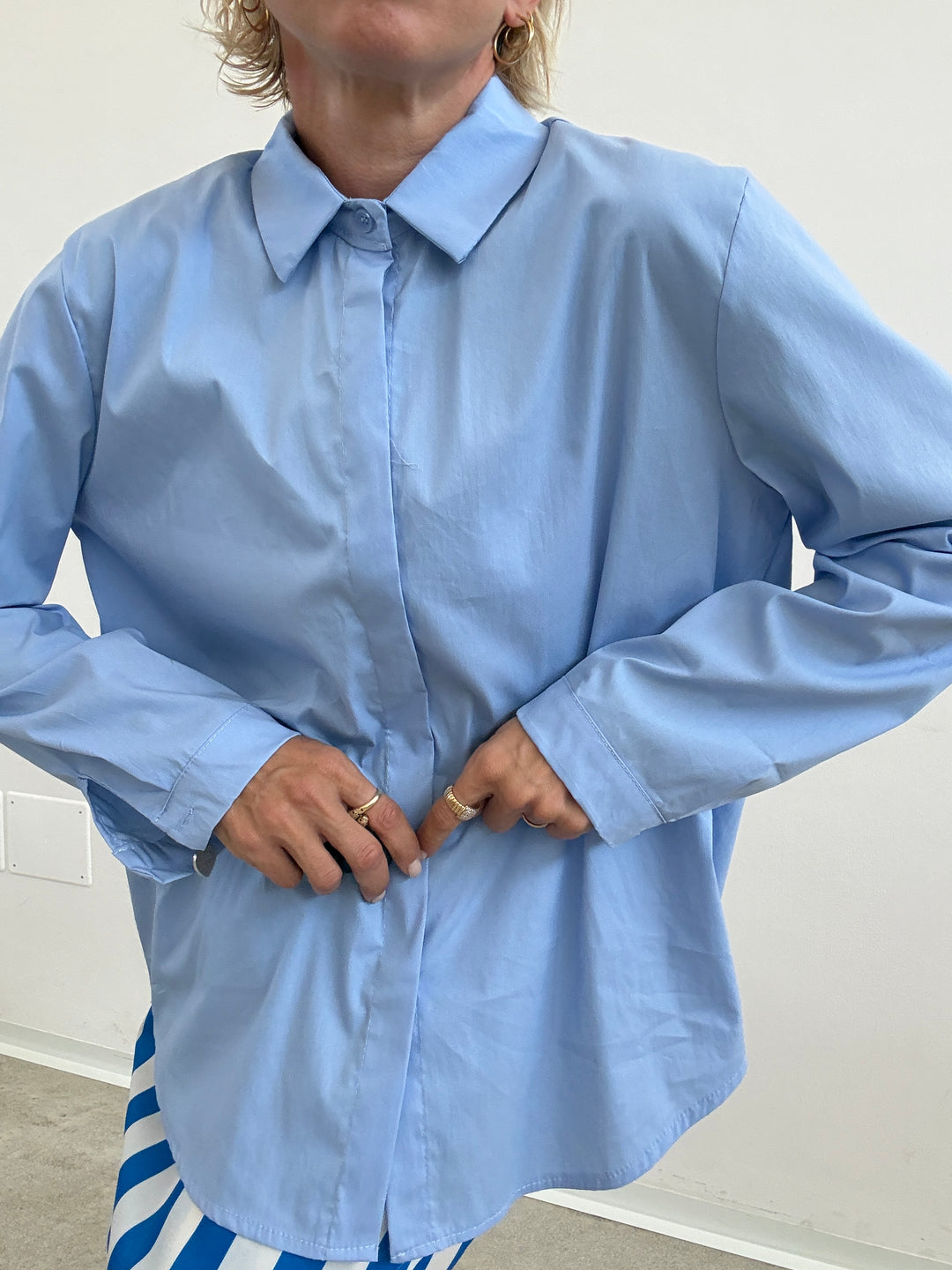 CAMICIA EMMA AZZURRA