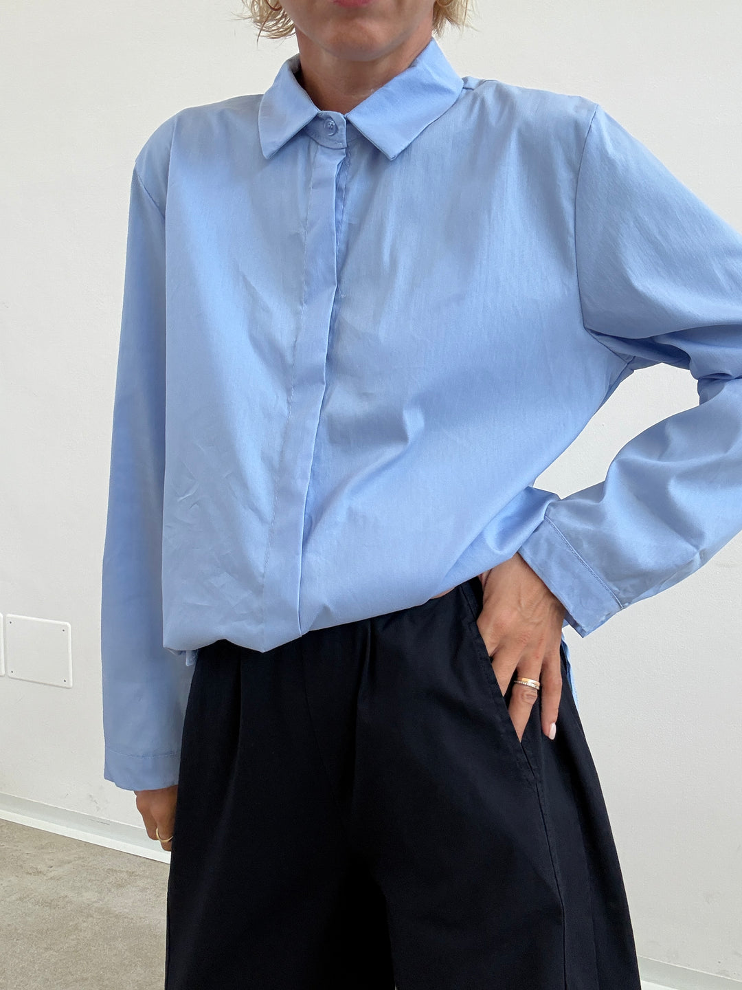 CAMICIA EMMA AZZURRA