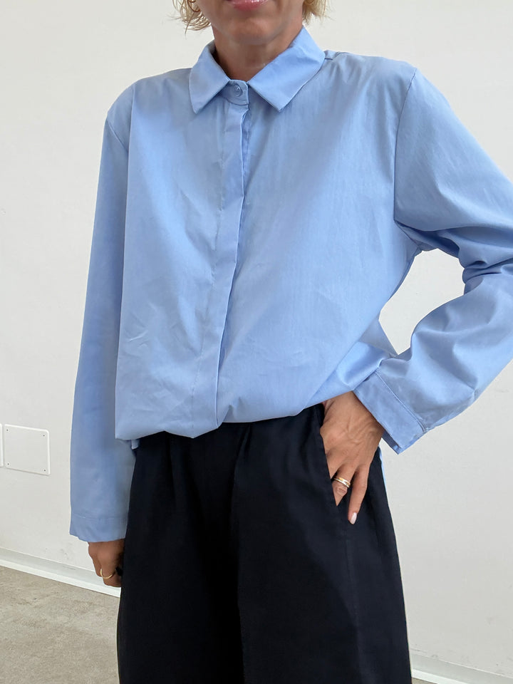 CAMICIA EMMA AZZURRA