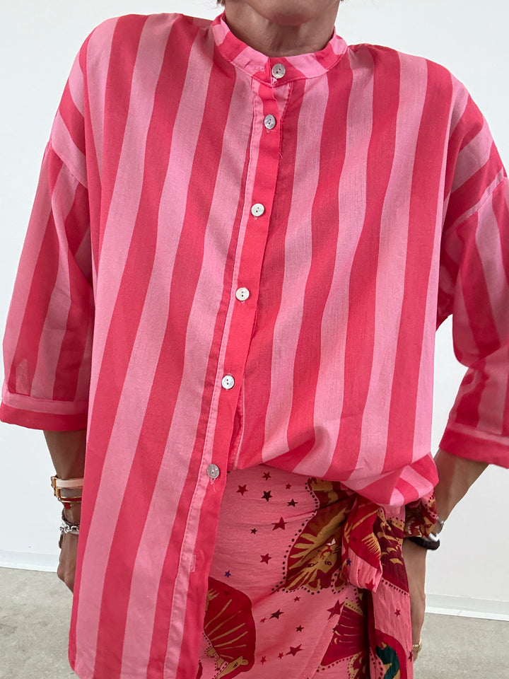 CAMICIA HELEN FRAGOLA ROSA