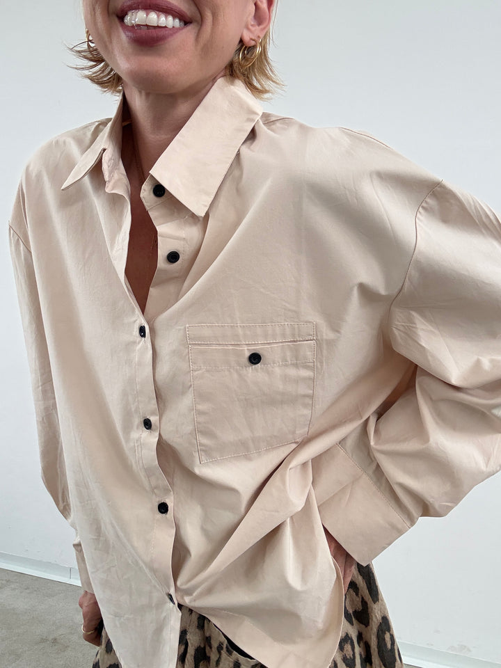 CAMICIA SANDY SABBIA