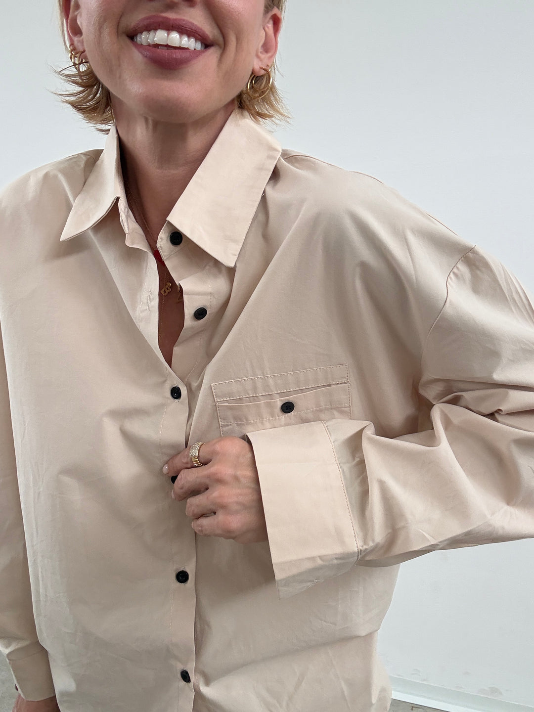 CAMICIA SANDY SABBIA