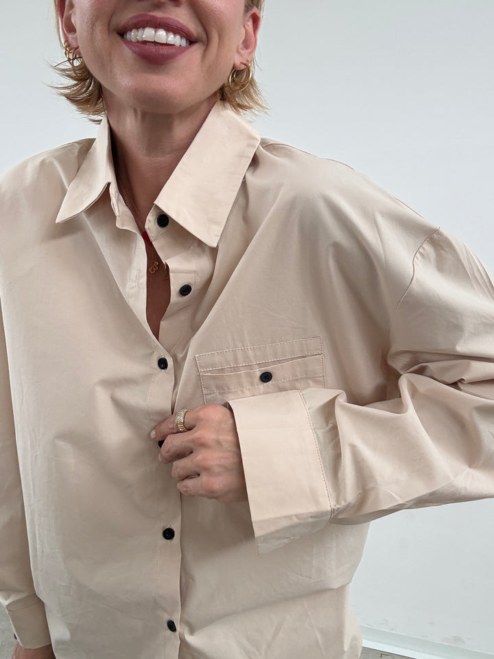 CAMICIA SANDY SABBIA
