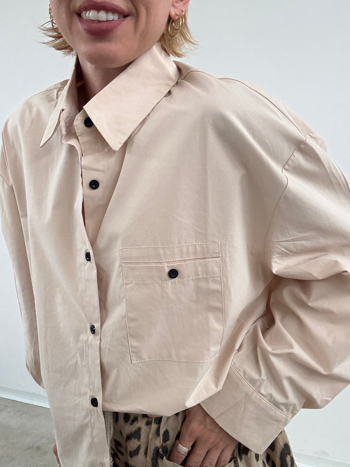 CAMICIA SANDY SABBIA