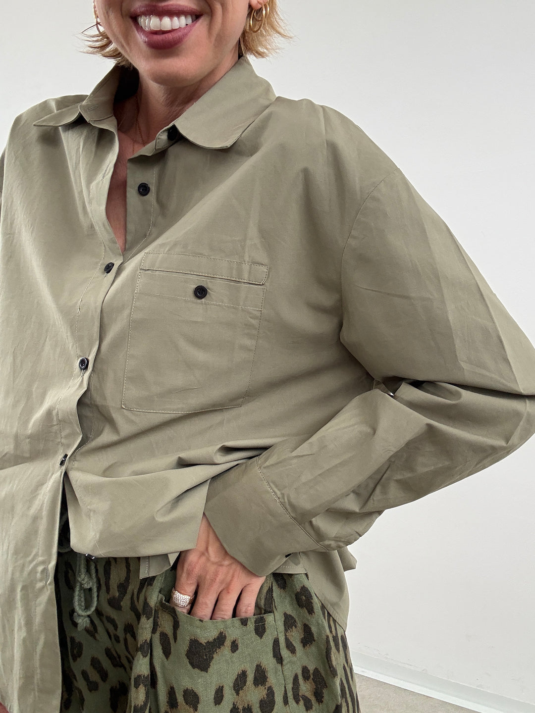 CAMICIA SANDY SAGE