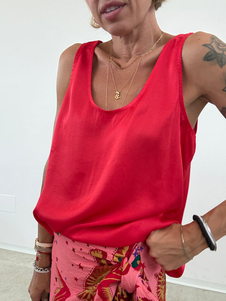 CANOTTA RITA SATIN CORALLO
