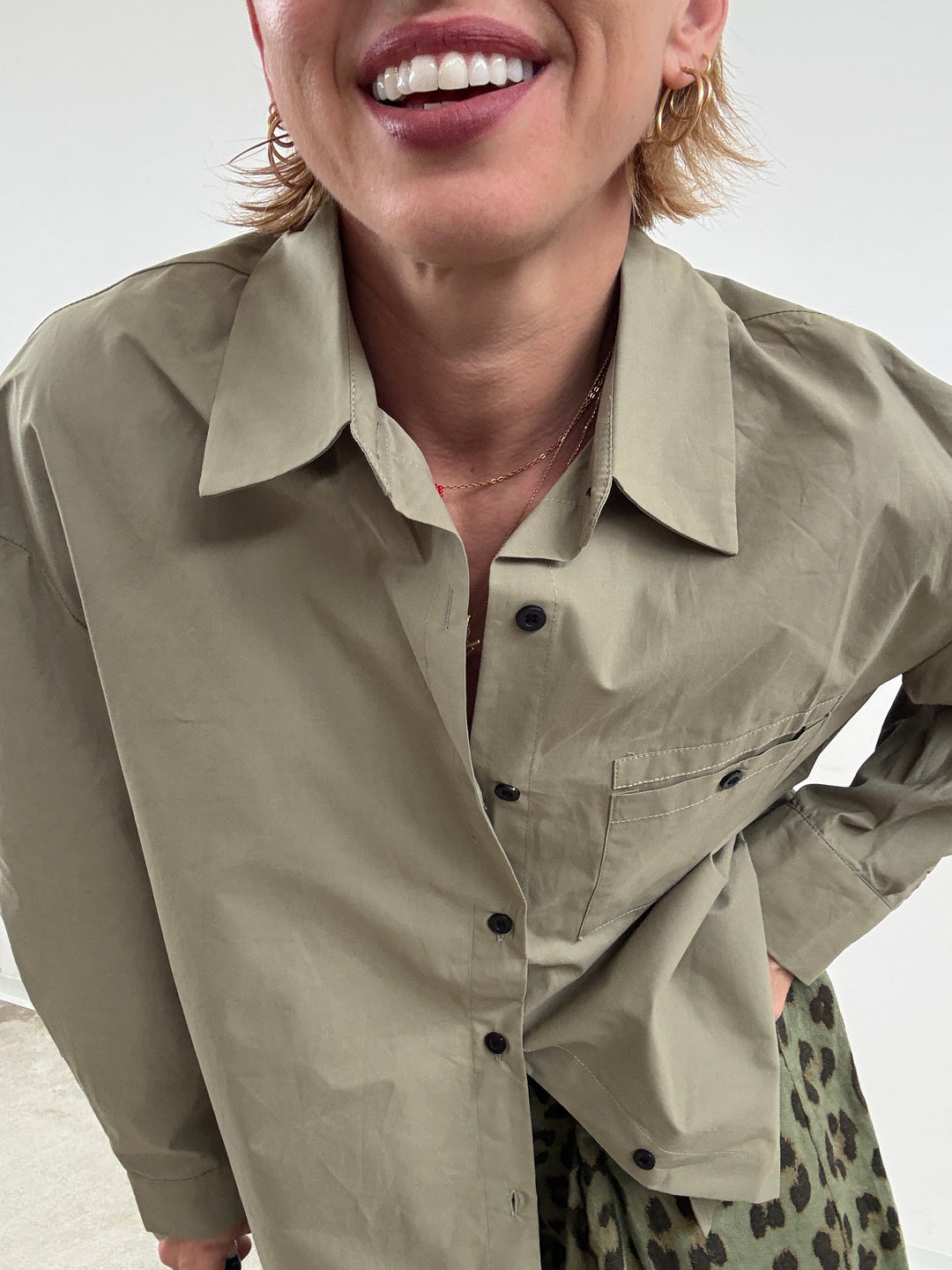 CAMICIA SANDY SAGE